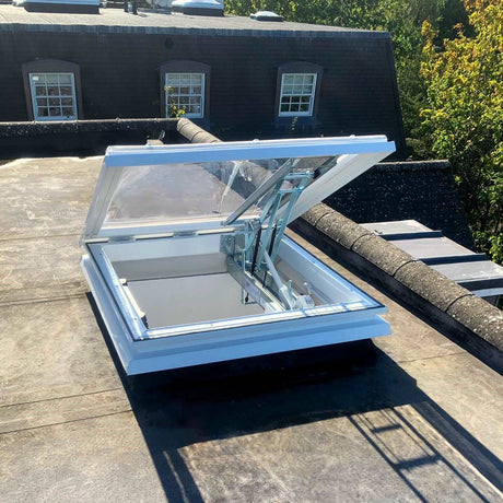 Automatic Smoke Vent Skylights (AOVs).