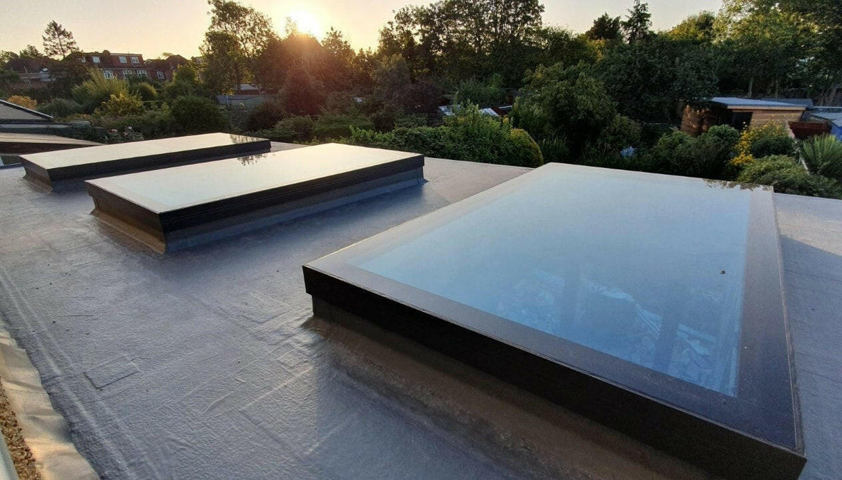 1200 x 1200 mm LD Framed Pitched Roof Skylight.
