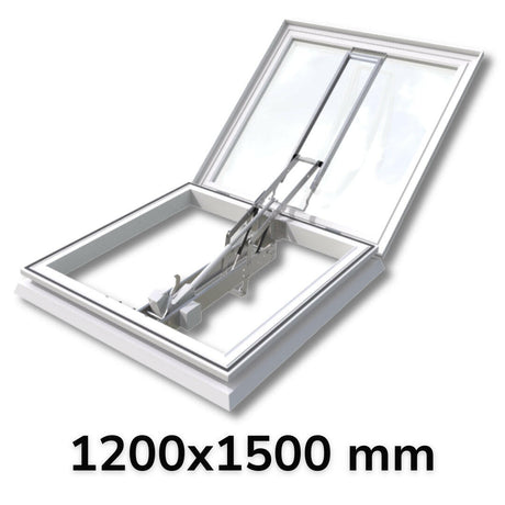 1200 x 1500 mm Smoke Vent Rooflight by Mardome.