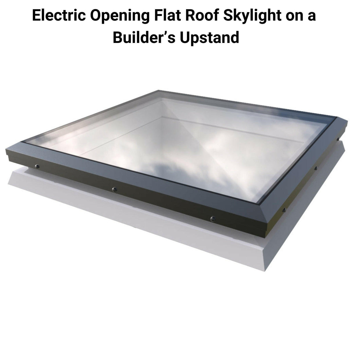 900 x 1200 mm Brett Martin Electric Opening Flat Roof Skylight.