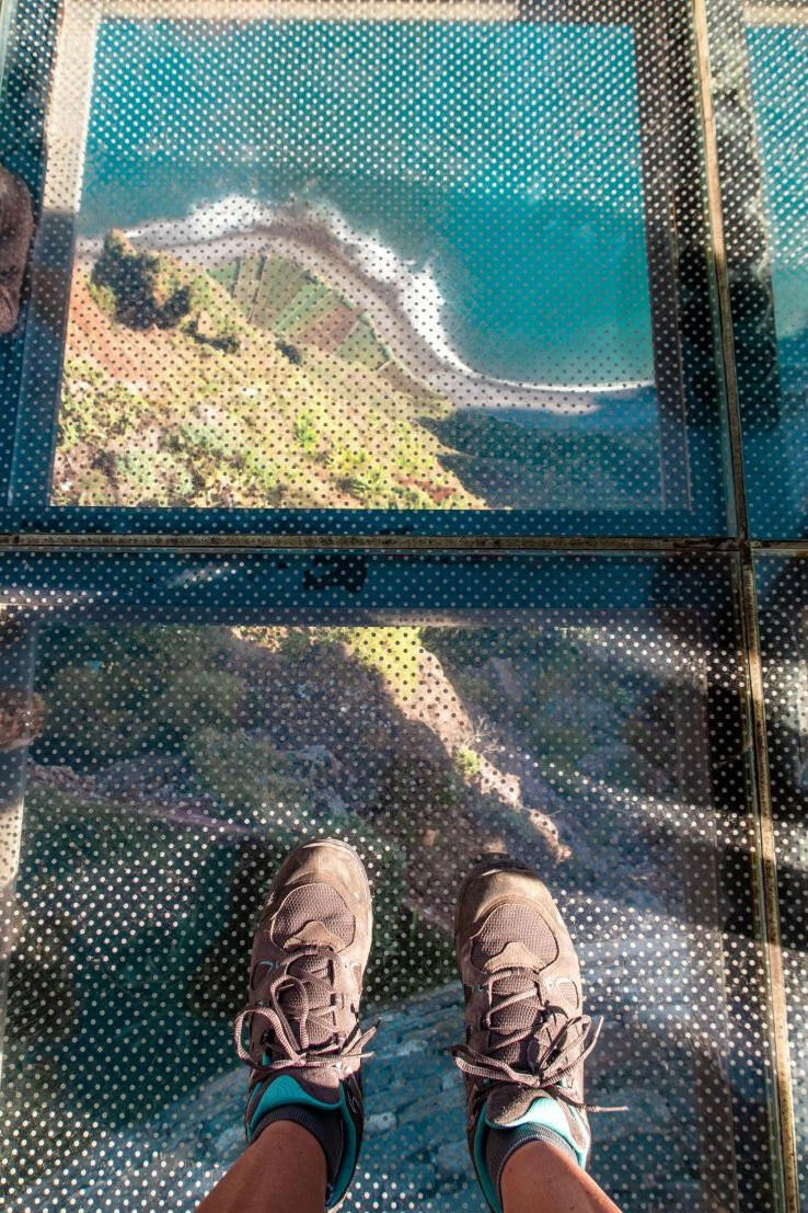 600 x 1800 mm Frameless Walk-on Skylight.