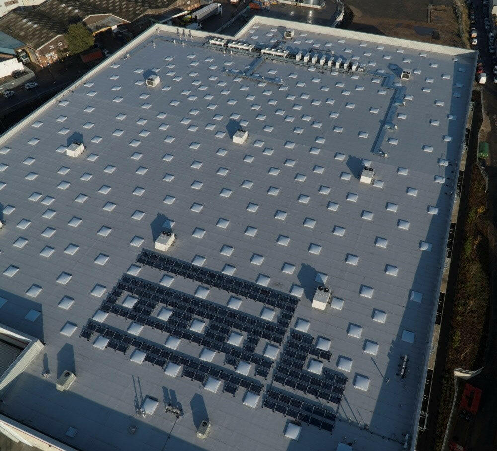 750 x 900 mm Polycarbonate Fixed Dome Rooflight by Mardome Trade.