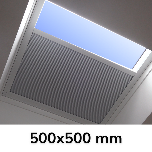 500 x 500 mm LD Manual Blinds for Flat / Pitched Roof Skylights & Roof Lanterns.
