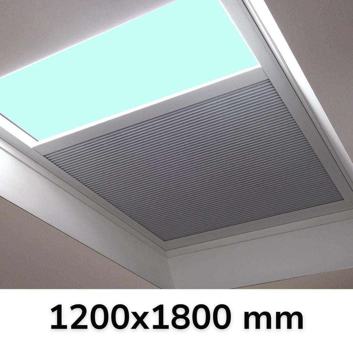 1200 x 1800 mm LD Electric Blinds for Flat / Pitched Roof Skylights & Roof Lanterns.