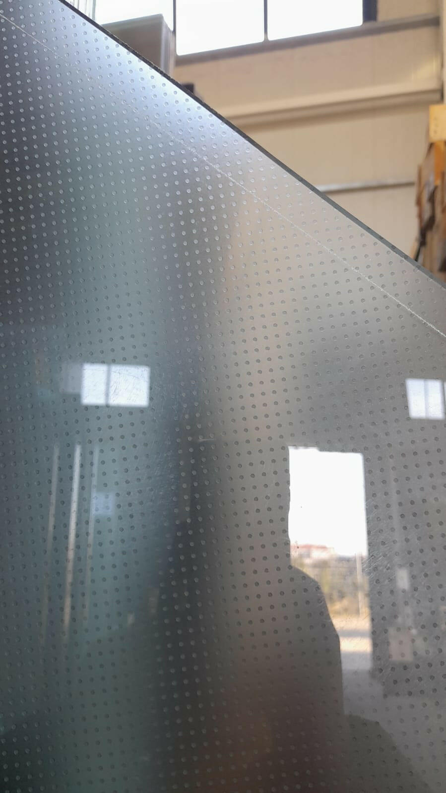 600 x 600 mm Frameless Walk-on Skylight.