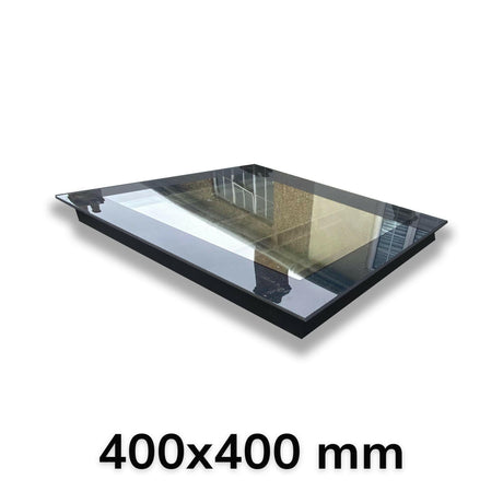 400 x 400 mm LD Frameless Triple Glazed Flat Roof Skylight.