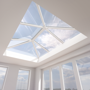 800 x 4000 mm Stratus Aluminium Roof Lantern Style 3 (Traditional).