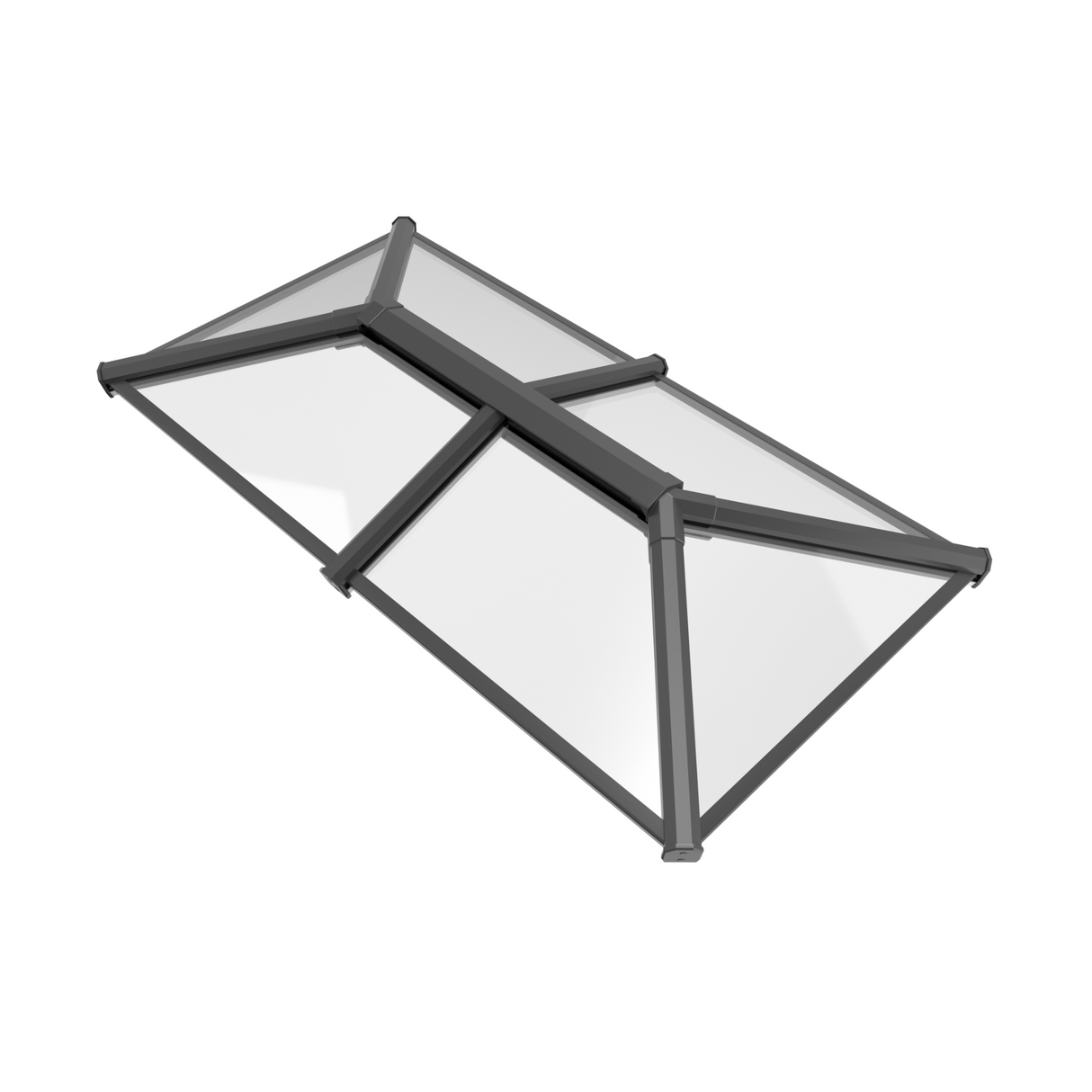 800 x 1500 mm Stratus Aluminium Roof Lantern Style 2 (Traditional).