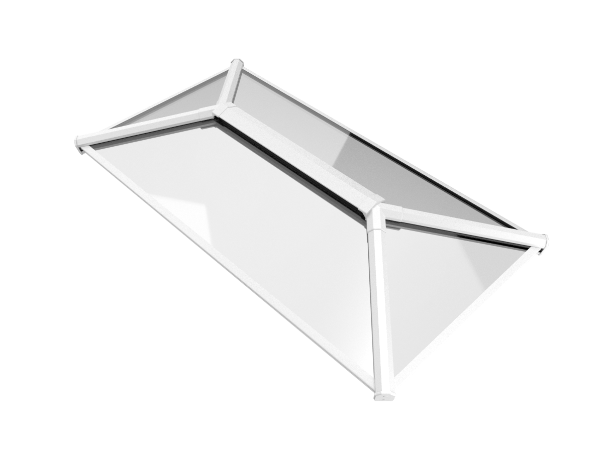 1000 x 2000 mm Stratus Aluminium Roof Lantern Style 1 (Contemporary).