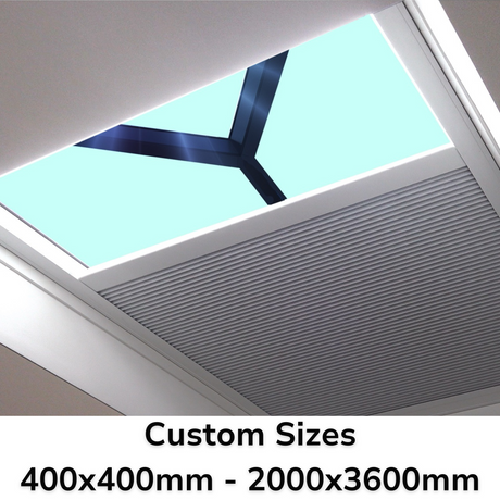 Custom Size Electric Blinds for Roof Lanterns.