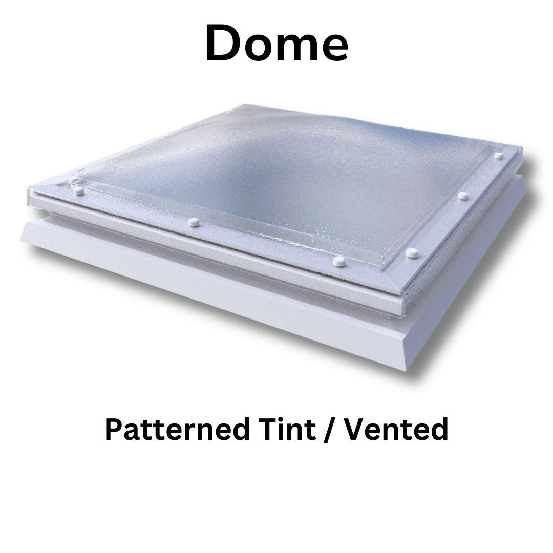 900 x 900 mm Lucernario a cupola fissa in policarbonato di Mardome Trade