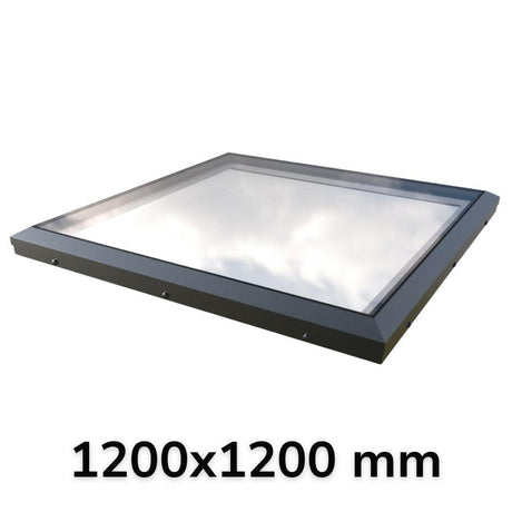 1200 x 1200 mm Brett Martin Fixed Flat Roof Skylight.