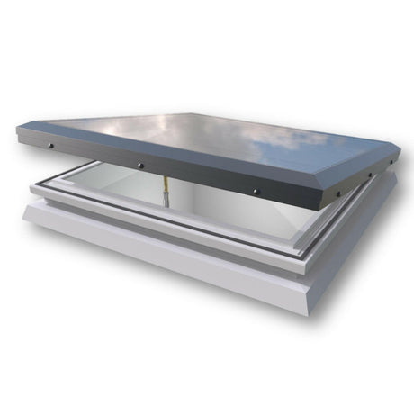 600 x 1200 mm Brett Martin Manual Opening Flat Roof Skylight.