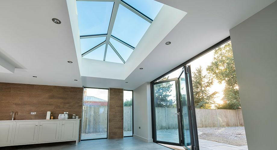 1750 x 2250 mm Stratus Aluminium Roof Lantern Style 4 (Traditional).