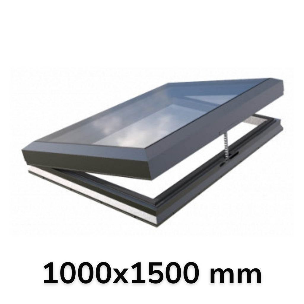Lucernario elettrico apribile 1000 x 1500 mm (gamma Premium)