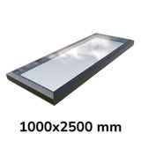 Lucernario fisso in vetro 1000 x 2500 mm (gamma Premium)
