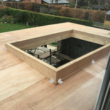 800 x 1200 mm Insulated Upstand for Flat Roof Skylight.