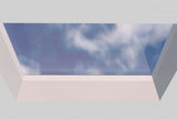 Lucernario fisso in vetro 1000 x 1500 mm (gamma Premium).