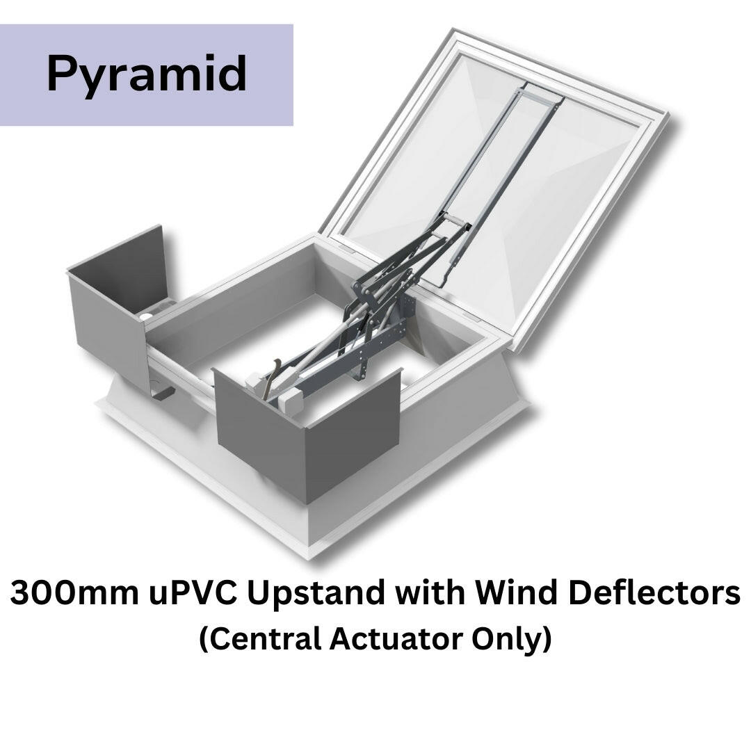 1650 x 1650 mm Smoke Vent Rooflight by Mardome.
