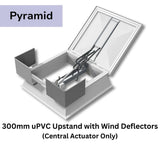 1650 x 1650 mm Smoke Vent Rooflight by Mardome.