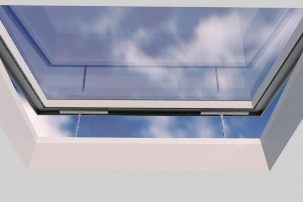 Lucernario elettrico apribile 1500 x 2000 mm (gamma Premium).