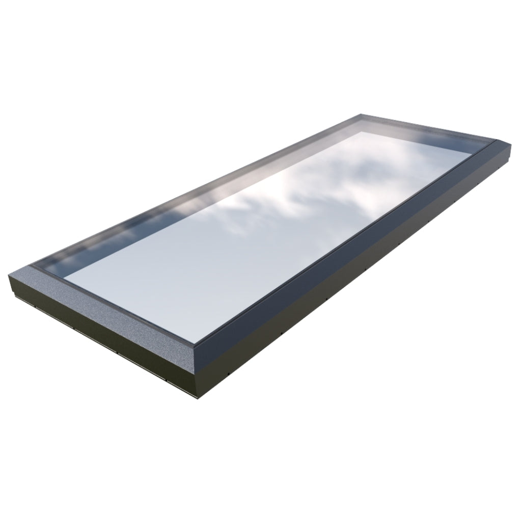 Lucernario fisso in vetro 1000 x 2500 mm (gamma Premium)