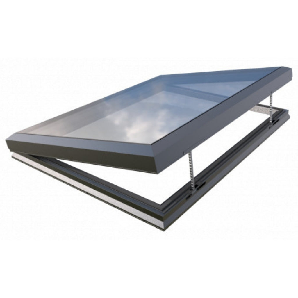 1500 x 2000 mm Lucernario elettrico apribile in vetro (gamma Premium)