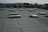 1200 x 1200 mm Polycarbonate Fixed Dome Rooflight by Mardome Trade.