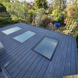 800 x 1000 mm Frameless Walk-on Skylight.