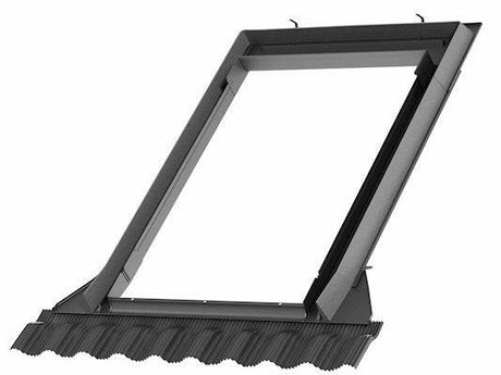 78x180 cm VELUX Pro EDW MK12 1000 Scossalina per tegole con isolamento | Finitura alluminio grigio.