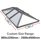 Korniche Style 3 Custom Size Calculator.