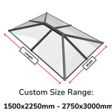 Stratus Style 4 Custom Size Calculator.