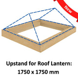 1750 x 1750 mm Insulated Upstand for Roof Lantern.