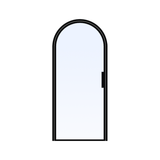 Porta in acciaio ad arco singolo di dimensioni personalizzate