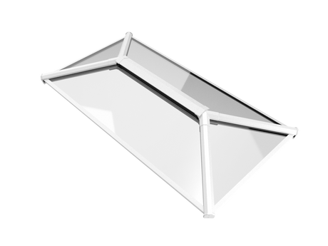 1200 x 2500 mm Stratus Aluminium Roof Lantern Style 1 (Contemporary).