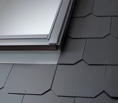 94x160 cm VELUX Pro+ EDL PK10 2100 Scossalina in ardesia con isolamento | Finitura in rame