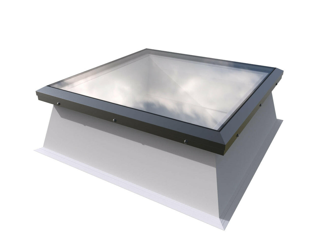 600 x 1200 mm Brett Martin Fixed Flat Roof Skylight.