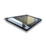 800 x 1000 mm LD Lucernario a triplo vetro senza telaio per tetti piani.