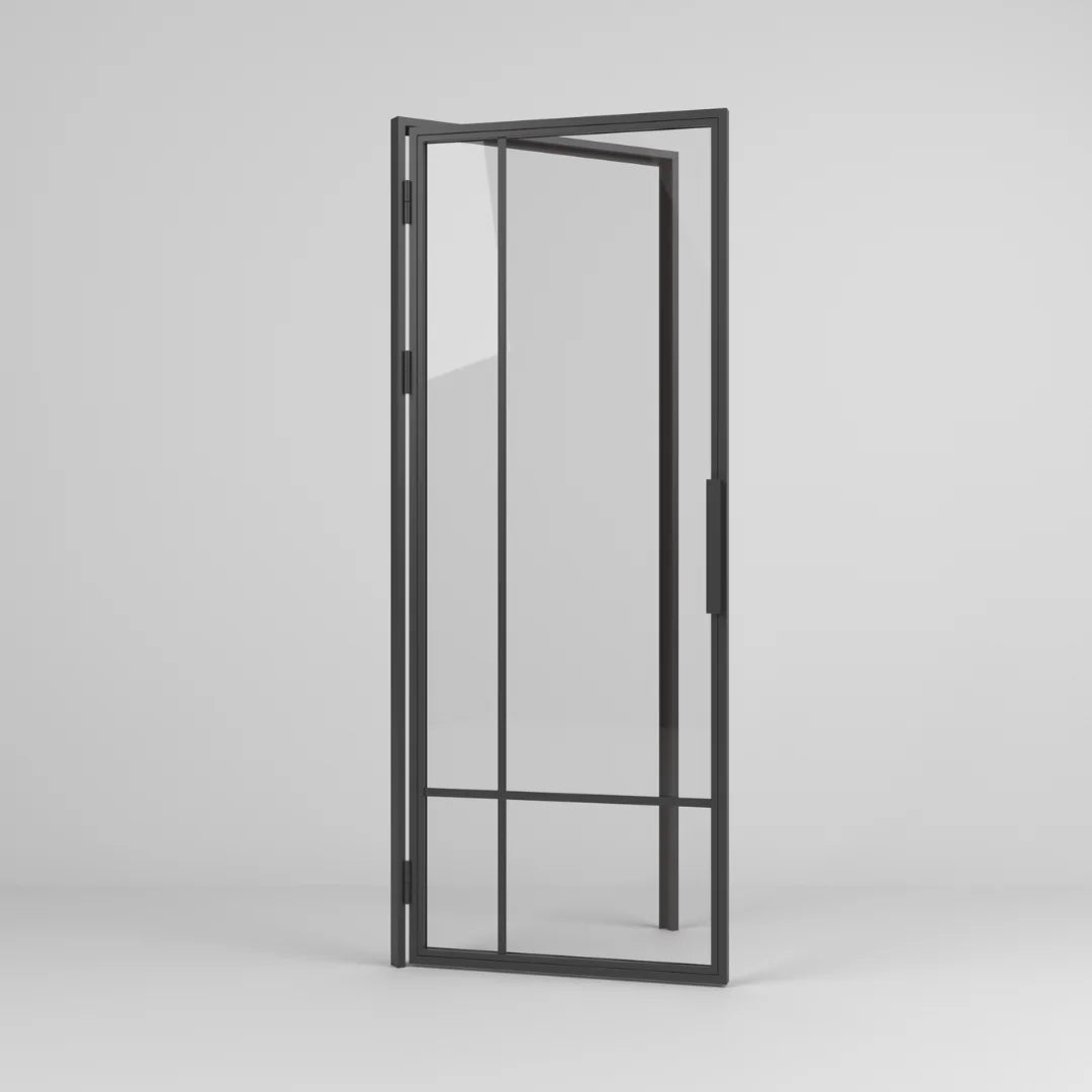 Porta in acciaio a battente singolo di dimensioni personalizzate