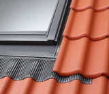 94x140 cm VELUX Pro+ EDW PK08 2000 Scossalina per tegole con isolamento | Finitura alluminio grigio.