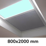 800 x 2000 mm LD Electric Blinds for Flat / Pitched Roof Skylights & Roof Lanterns.
