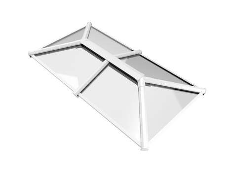 750 x 2500 mm Stratus Aluminium Roof Lantern Style 2 (Traditional).